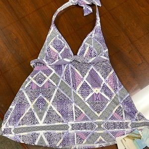 Sunseeker Australia Swimwear Tankini size 6 nwt with Matching bottoms